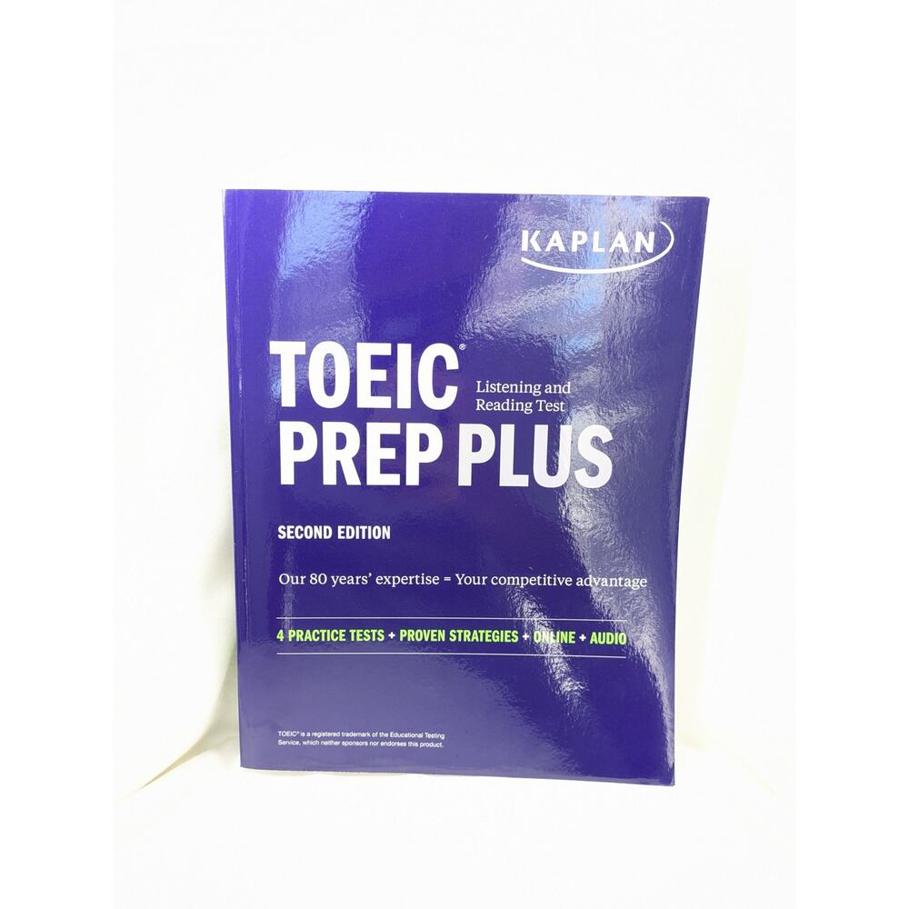 NWOT TOEIC Prep Plus 2021-2022 Second Edition Listening and Reading Test
